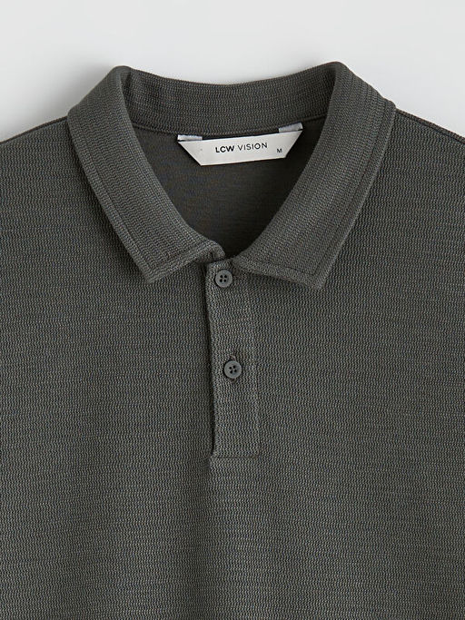 Standart Fit Polo Yaka Erkek Ti??rt