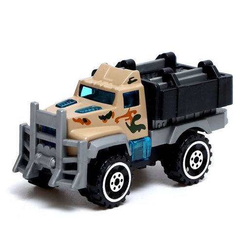 Машинки металлические Армия, 3 шт. - Автоград фото 3