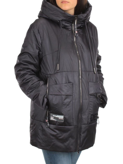 BM-1100 DK. VIOLET Куртка демисезонная женская АЛИСА (100 гр. синтепон)