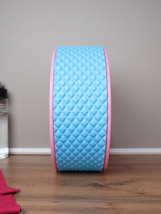 Колесо для йоги и пилатеса массажное 30Х10 / MYW-30BP / голубой / уп10 - Галеонтрейд фото 5