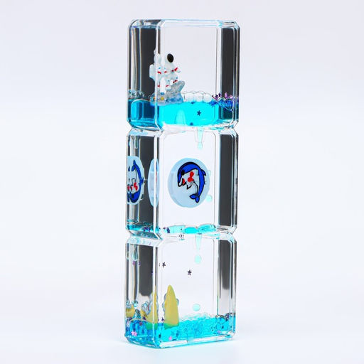 Гелевые часы "Дельфинчик", 15 х 5 х 2.5 см, антистресс