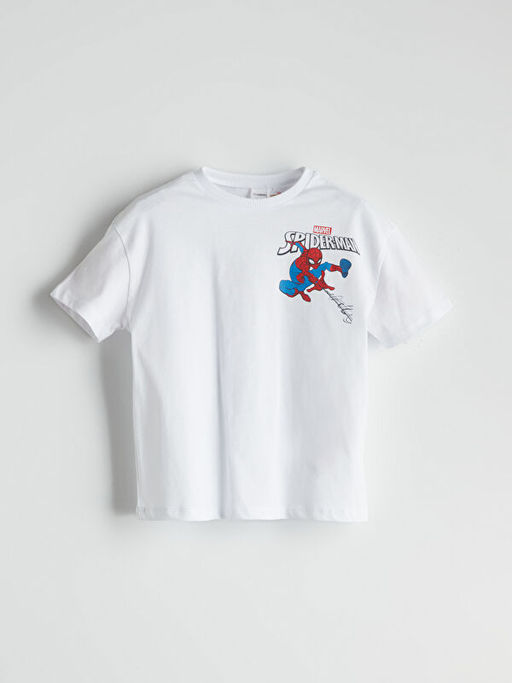 Spider-Man Bask?l? Erkek ?ocuk Ti??rt