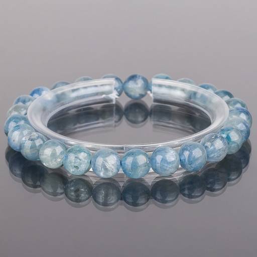 Браслет из камня Кианит (Индия) 18 см