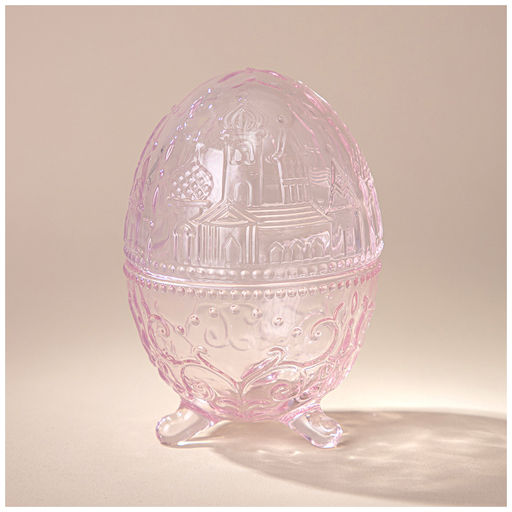 ЕМКОСТЬ ДЛЯ ХРАНЕНИЯ С КРЫШКОЙ EASTER PURPLE 9Х9Х13 СМ