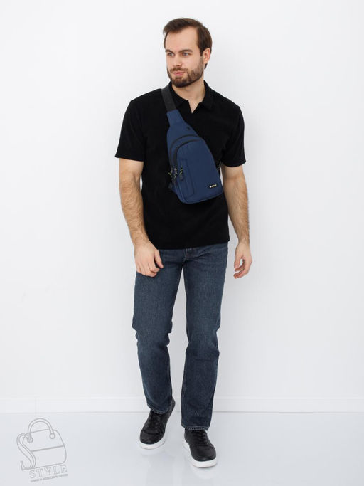 Рюкзак мужской текстильный 82057 blue Aotian