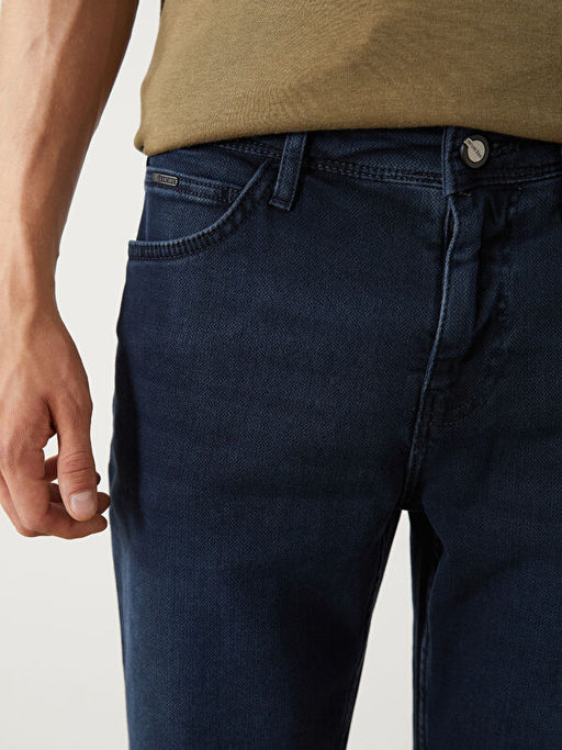 Slim Fit Erkek Jean ?ort