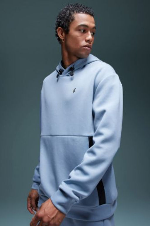DeFactoFit Standart Fit Bisiklet Yaka Skuba Dalg?c Kumas Sporcu Sweatshirt