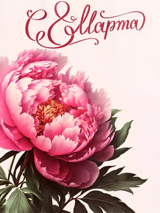 Цена за 3 шт. Пакет подарочный крафтовый С 8 Марта! 15?8?21 см