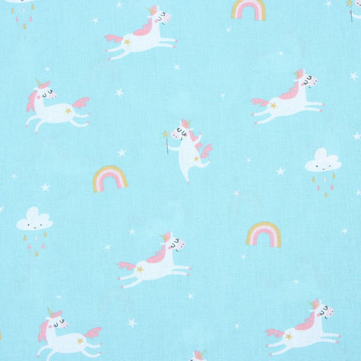 Постельное бельё 1.5-спальное «Этель» Magical unicorn, бязь