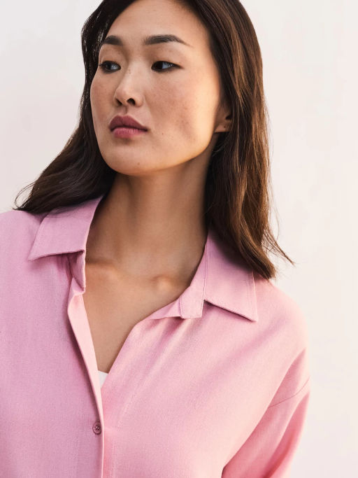 Льняная блуза свободного кроя ZR2605012001-90 / Zarina