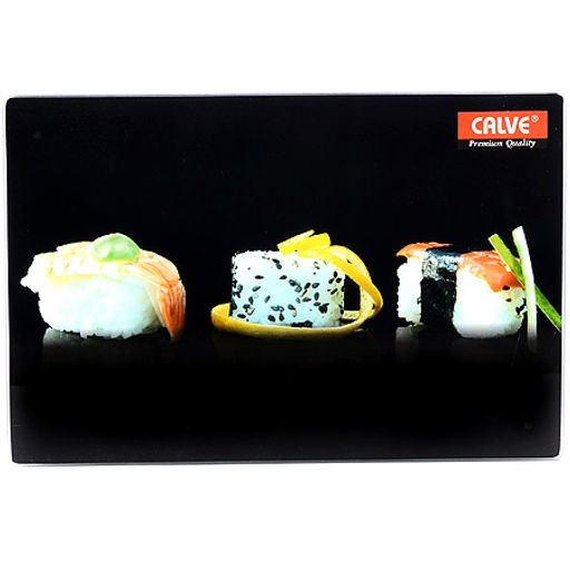 CL-7068C Доска разделочная 20*30 см, стеклянная, суши 3 (х20)