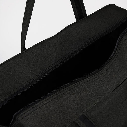 Сумка дорожная на молнии, наружный карман, длинный ремень, цвет хаки - Simaland фото 4