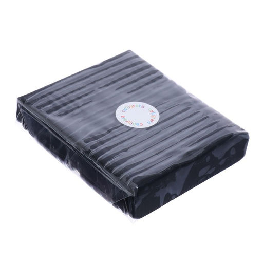 Полимерная глина Calligrata 500 г, чёрная