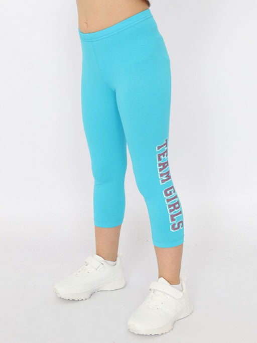 CRB wear/CSKG 70485-40-408 Бриджи для девочки,бирюзовый/Ex.Cherubino  фото 2