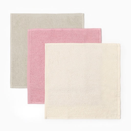 Набор махровых полотенец Этель Клевер 30?30 см - 3 шт., 340 г/м?, 100% хлопок