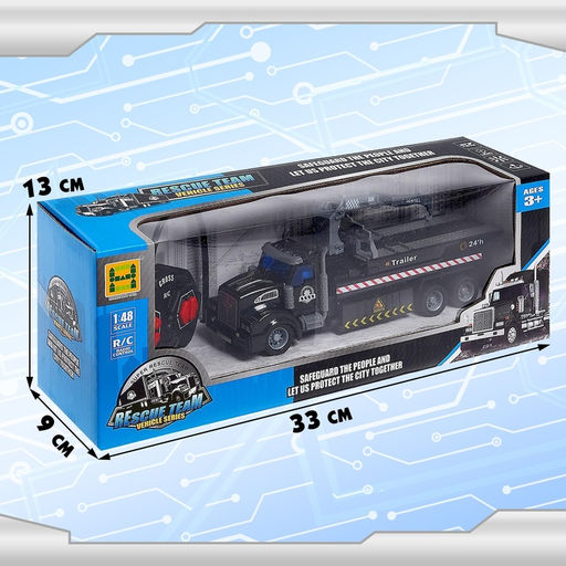 Грузовик радиоуправляемый Эвакуатор, 1:48, работает от батареек - Simaland фото 6