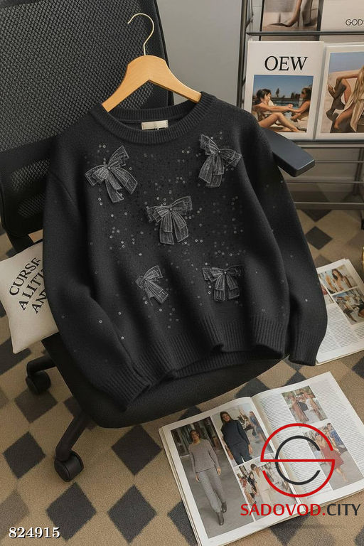 Кофта женская с бантами