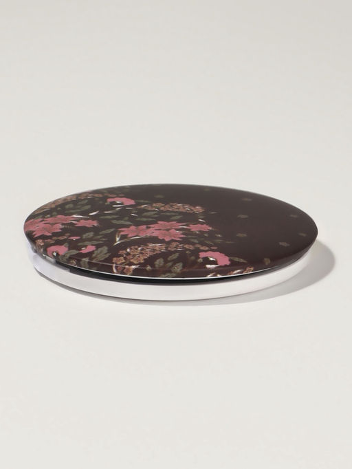 Цена за 3 шт. Зеркало складное «Цветы», d=7.5 см, с увеличением х2, МИКС