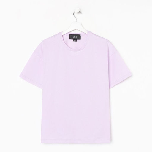Футболка женская MIST basic, размер 44-46, лиловая