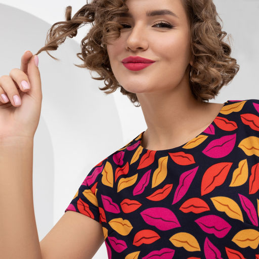 Платье Фантазийный перелив (яркая) - Charutti фото 3