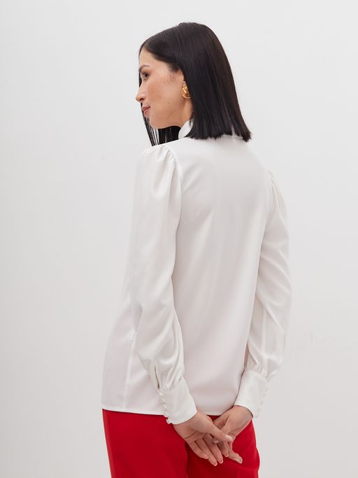 Блузка однотонная OD-639-18