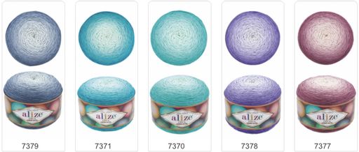 Цена за 2 мотков пряжи Diva Ombre Batik