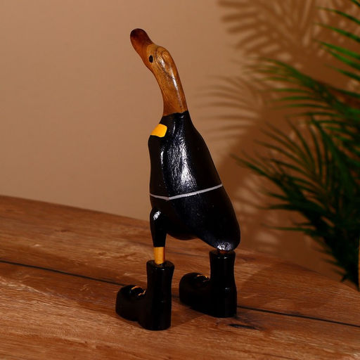 Сувенир «Утка в чёрном», 27 см, дерево