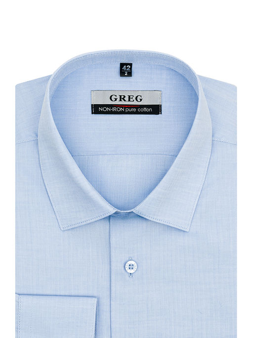 Сорочка мужская длинный рукав GREG 203/291/0483/Z  фото 2