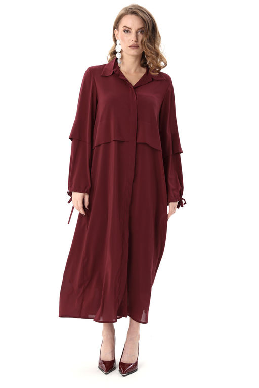 Платье NIKVA н944-8 винный  фото 6