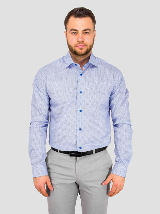 Сорочка мужская длинный рукав GREG 123/131/4702/Z/1*_GB  фото 6