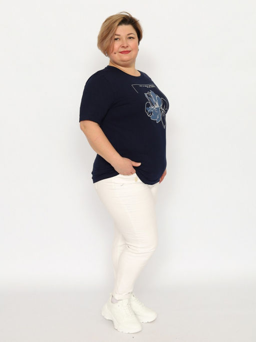 CRB wear/CSLW 60358-43 Футболка женская,голубой/Ex.Cherubino  фото 10