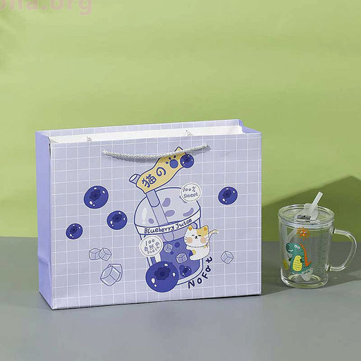 Подарочный пакет Fruit juice средний - Купи слона фото 4