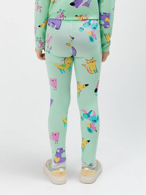 ACOOLA / Брюки детские для девочек (лосины) Selestin_lg набивка  фото 4