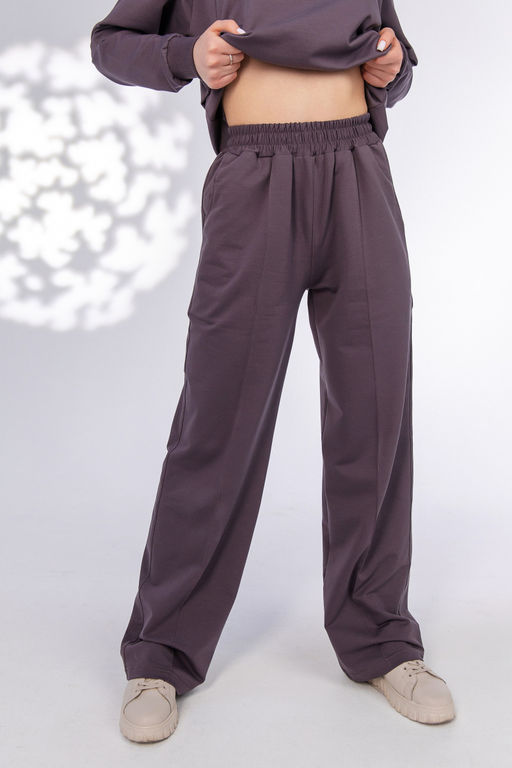 Комплект(костюм) с брюками палаццо Футер 2-х нитка - Relay фото 96