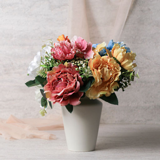 Цветок искусственный 30 см / W394117 /уп 160/640/ (Бордовый) - ГалеонТрейд фото 10