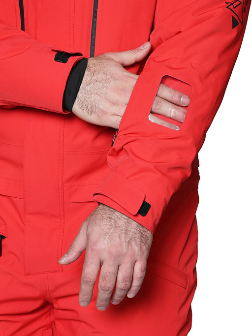 Комбинезон A-89028 Черный - Snow headquarter фото 17