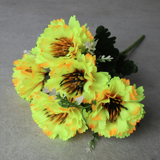 Цена за 12 шт. Цветок искусственный / XY20127-5 /уп 12/240/600/ микс ВЫПИСЫВАТЬ по 12 штук - Галеонтрейд фото 5