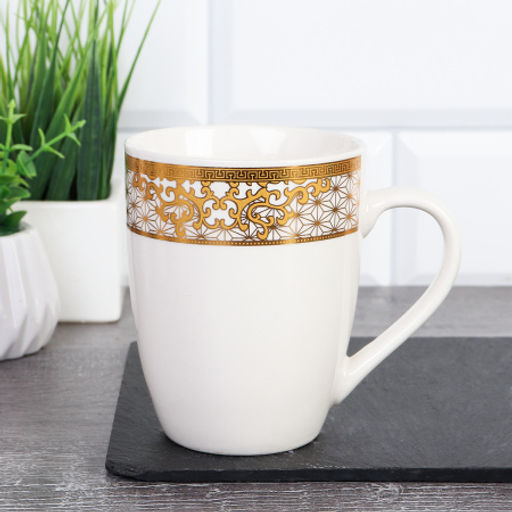 Кружка Орнамент Белая / А3 /уп 72/ микс 4 - ГалеонТрейд фото 2