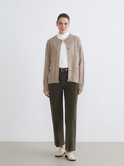 Bisiklet Yaka Kad?n Triko H?rka