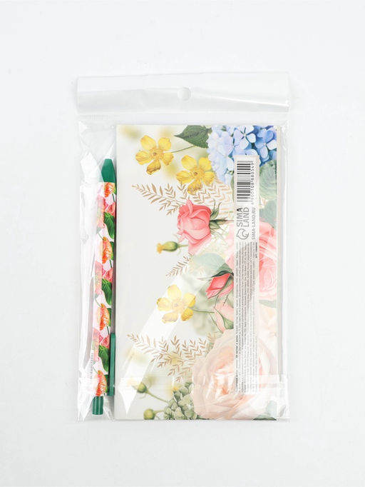 Подарочный набор: Планинг с отрывными листами, 30 шт. и ручка "С 8 Марта"