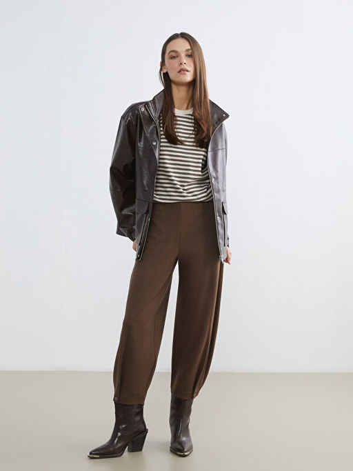 Beli Lastikli Kad?n Pantolon