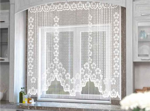 11С6486-Г50 ЗАНАВЕСКА белый 1.55*1.70 м