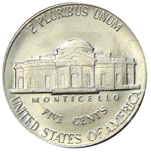 5 центов 1990 года D США