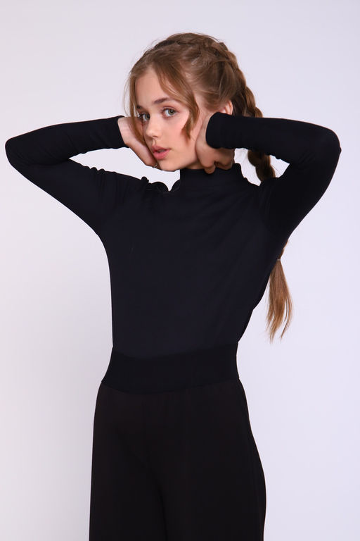 Джемпер "лапша" стойка арт. 13288