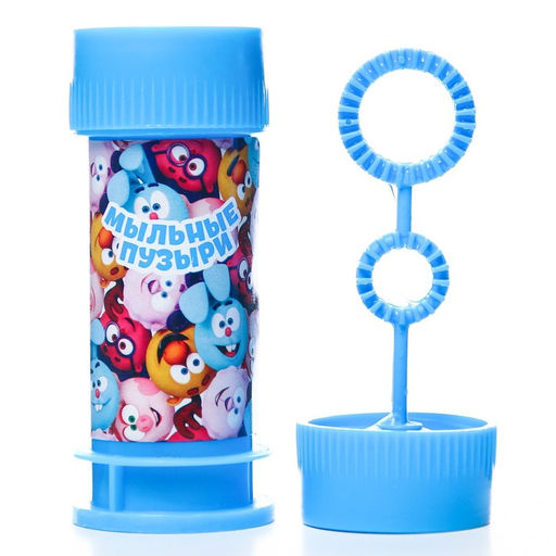 Цена за 20 шт. Мыльные пузыри, Смешарики, 35 мл