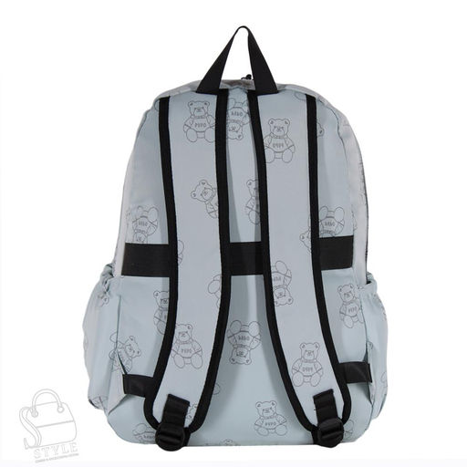 Рюкзак женский текстильный 1276PW l.blue Sikale в Новосибирске