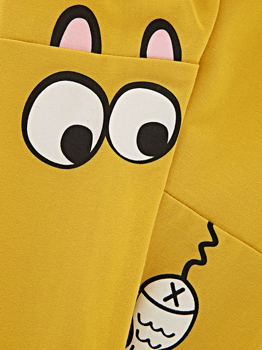 Бриджи (лосины) UD 4410 горчичный - Mini maxi фото 4