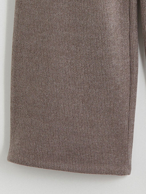 Beli Lastikli Geni? Pa?a Kad?n Triko Pantolon