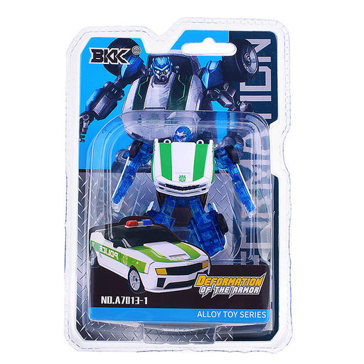 Робот "Полицейский" трансформирующийся, на листе