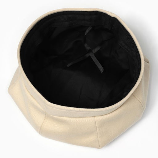 Берет, песочный, р-р 56 см